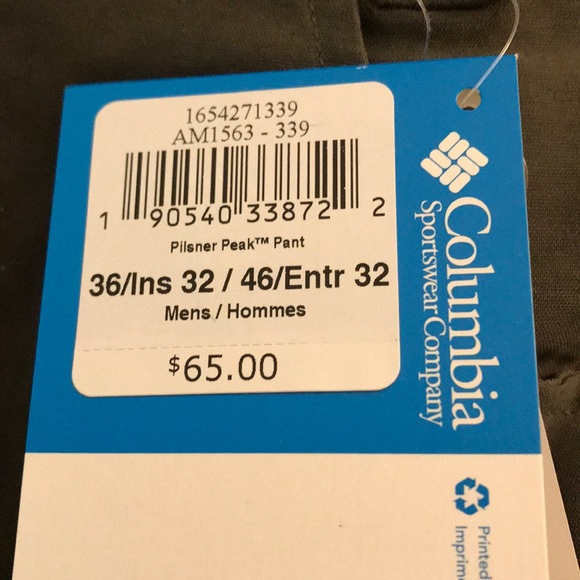 Columbia Pilsner Peak Pants - Picture 4 of 5